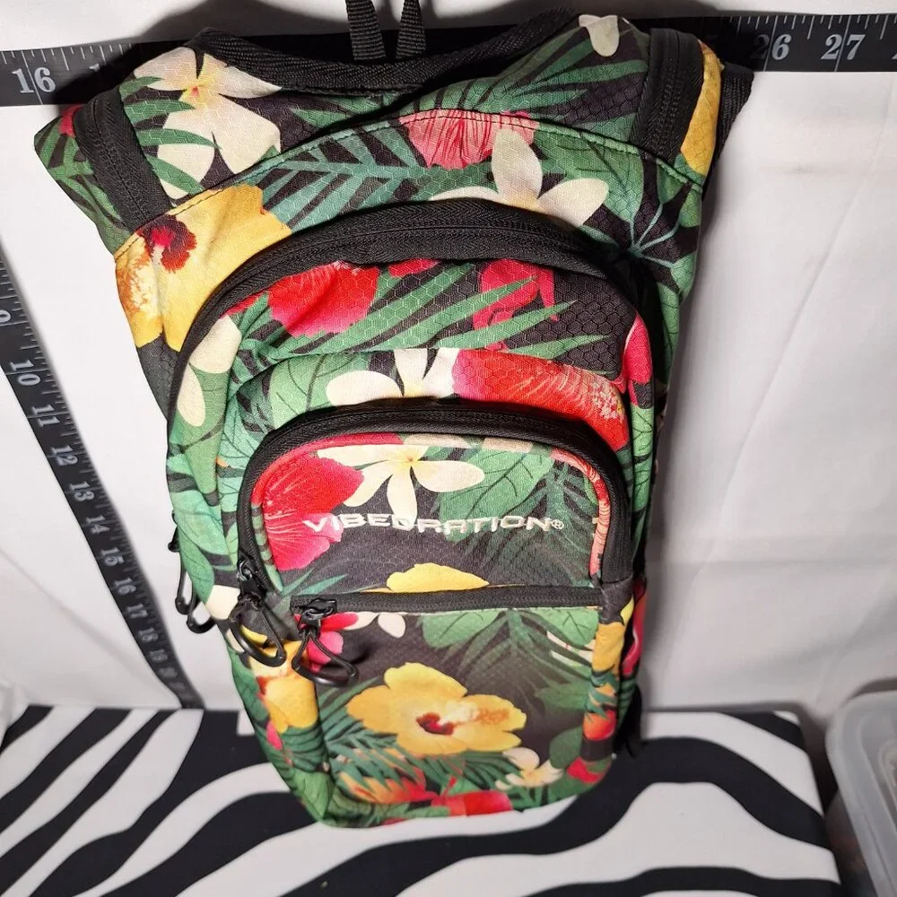 Vibedration Hydration Backpack w/o bladder - Tropical - Used